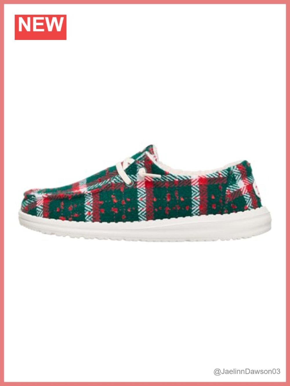 Wendy Plaid Faux Shearling Lined Memory Foam Slip-On Loafers
